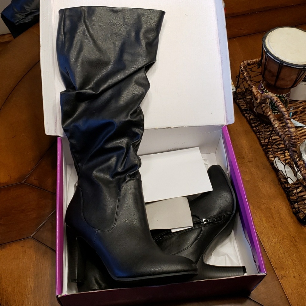 NEW Rampage Knee High Boots